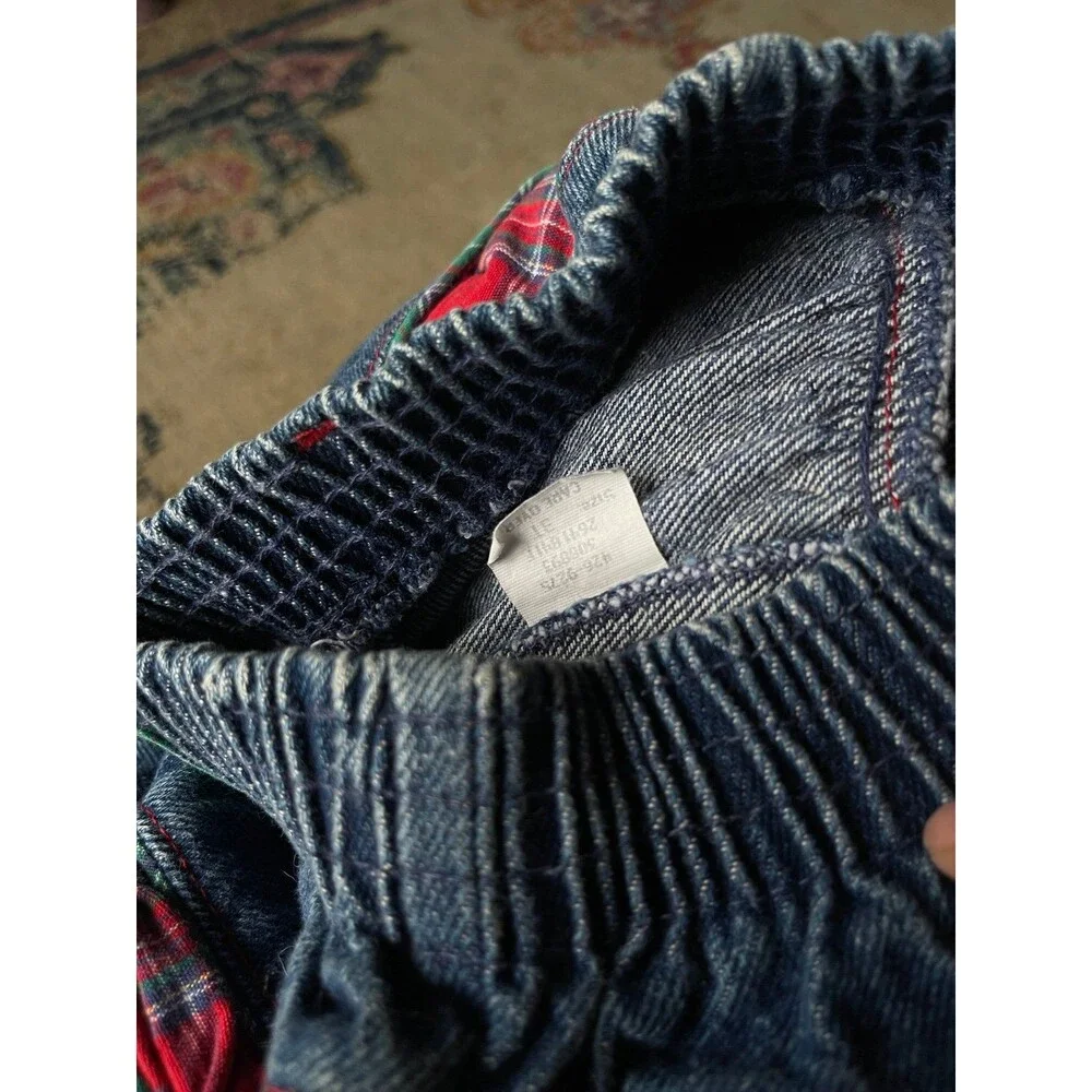 Vintage Oshkosh pants with plaid